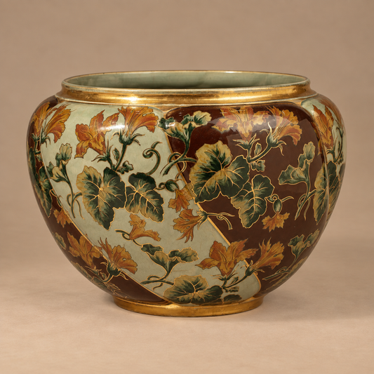 Keller & Guerin Lunville Faience Jardiniere